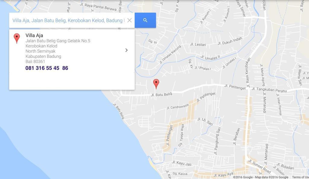 Bali Villa Aja 세미냑 외부 사진